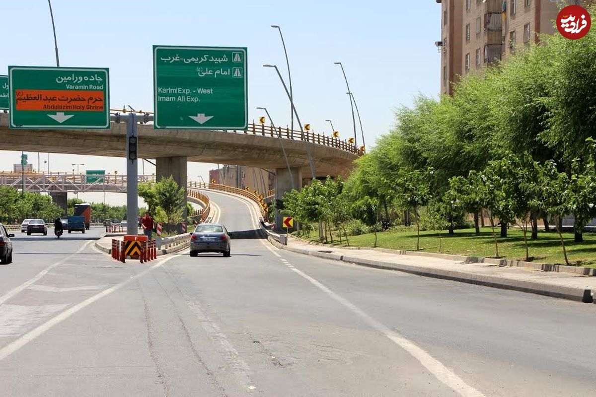 (عکس) سفر به ایران قدیم؛ وقتی جادۀ «تهران-شاه‌عبدالعظیم» هنوز خاکی بود