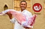 ببینید؛ غذای روستایی در پاکستان؛ پخت بریانی بره به روش آشپز مشهور روستایی