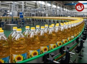 ببینید؛ روغن آفتابگردان چگونه تولید می شود؟