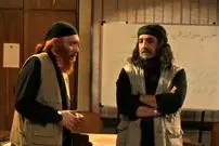 عکس| سفر در زمان؛ «ابوفصیل» در اتاق گریم سریال بیگانگان؛ سال 1404