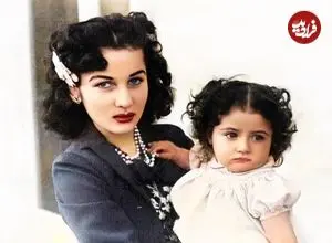 عکس| سفر در زمان؛ «فوزیه فواد» در کنار برادرش فاروق و خواهرش؛ دهه 1300