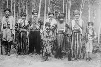 عکس؛ سفر در زمان؛ «مراسم عروسی نسطوری‌ها در کنار دریاچه ارومیه»؛ سال 1276