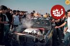 (ویدئو) نمایش خیره‌کننده دریفت خودرو‌ها در بغداد