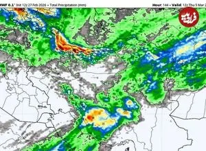 ورود سامانه بارشی تازه‌نفس به کشور از امروز/ بارش برف و باران شدت می‌گیرد