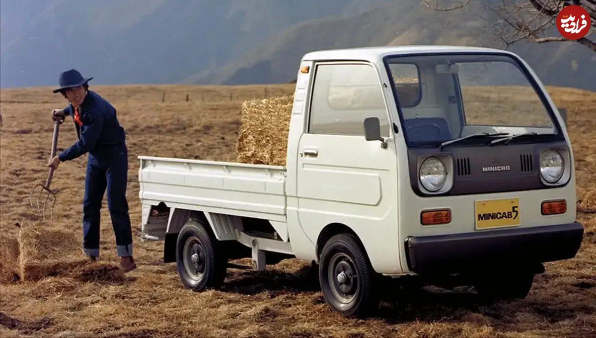 تصاویر؛ میتسوبیشی مینی‌کَب 5 سوپر دولوکس؛ وانت معروف ژاپنی در سریال ها و انیمیشن ها