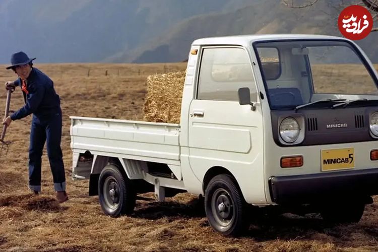 تصاویر؛ میتسوبیشی مینی‌کَب 5 سوپر دولوکس؛ وانت معروف ژاپنی در سریال ها و انیمیشن ها