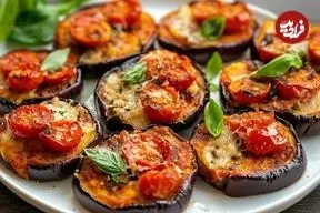 ببینید| با یک عدد بادمجان این غذای ساده و خاص ایتالیایی را درست کنید