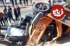 جان باختن ۴ کارمند شبکه بهداشت و درمان شهرستان رابُر در تصادف رانندگی