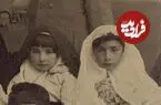 عکس| سفر زمان؛ عکس یادگاری نوه‌های برادر ناصرالدین شاه؛ 140 سال قبل