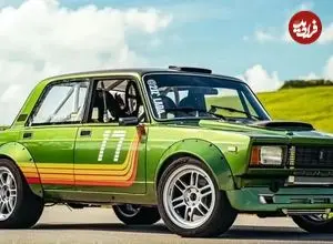 ببینید| تبدیل لادای کلاسیک به هیولای جاده؛ تجهیز خودروی شوروی به موتور ۲JZ 