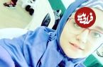 عکس| سفر در زمان؛ «مومو» سریال بچه مهندس 2 با گل در خیابان ولیعصر تهران؛ سال 98