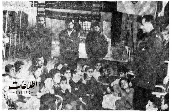 (عکس) گردش علمی دانش آموزان در زندان اراک