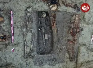 کشف قبرستان باستانی و «سپر رومی» در جریان ساخت یک بیمارستان