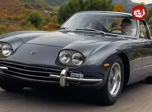 تصاویر| لامبورگینی ۳۵۰ GT «اینتریم»؛ بازمانده‌ای کمیاب از دوران تکامل