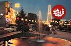عکس؛ سفر در زمان؛ نصب برج ساعت در میدان هفت‌تیر، ۶۰ سال پیش