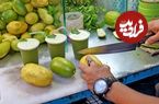 ببینید؛ غذای خیابانی در هند؛ فرآیند تهیه موهیتو در هوای گرم بمبئی
