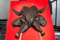 ببینید| غذای خیابانی در ایران؛ تهیه مرغ سیاه کبابی با سس مخصوص