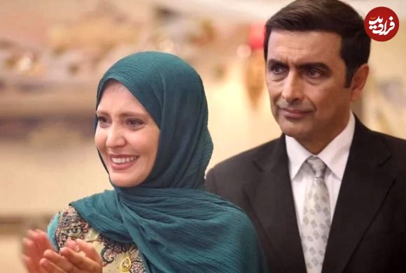 عکس؛ سفر زمان؛ «طوبی هامون» (سریال طوبی) با پسر کوچکش در لحظۀ دریافت «سیمرغ بلورین»
