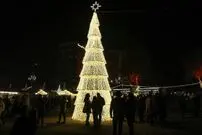 (ویدئو) جشن مسیحیان سوریه در شهر حلب در آستانه کریسمس و سال نو میلادی