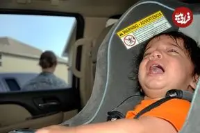 ببینید؛ لحظات نفس‌گیر نجات یک نوزاد از خودروی واژگون شده