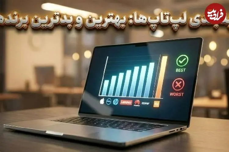 قابل‌اعتمادترین و بی‌کیفیت‌ترین برندهای لپ‌تاپ جهان در سال ۲۰۲۶