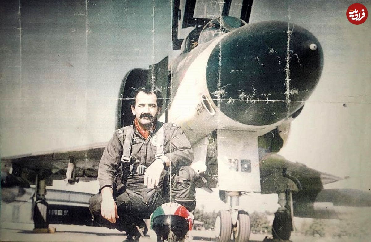 عکس؛ سفر در زمان؛ «محمود اسکندری» خلبان مشهور F-4 ده روز قبل از فوت؛ سال 1380