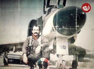 عکس؛ سفر در زمان؛ «محمود اسکندری» خلبان مشهور F-4 ده روز قبل از فوت؛ سال 1380