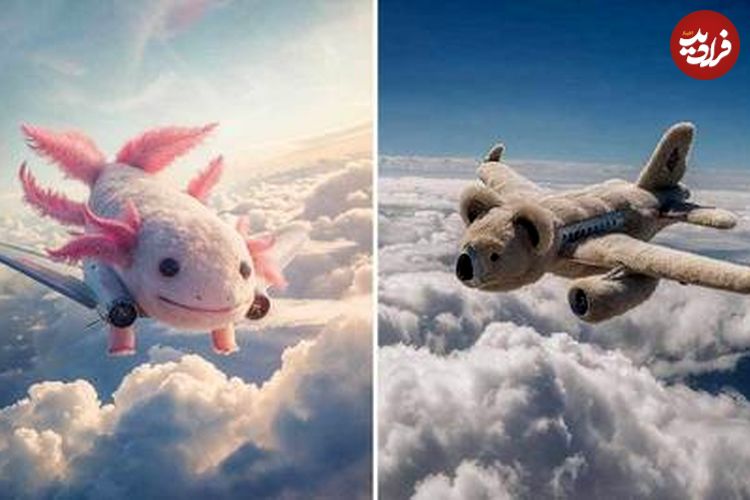 (تصاویر) اگر هواپیما شبیه حیوانات بود! کدام جذاب تر است؟