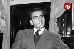 عکس؛ سفر در زمان؛ «محمدرضا پهلوی» در حال سیگار کشیدن در 35 سالگی؛ سال 1333