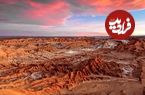 عکس؛ بارش برف در خشک‌ترین بیابان جهان
