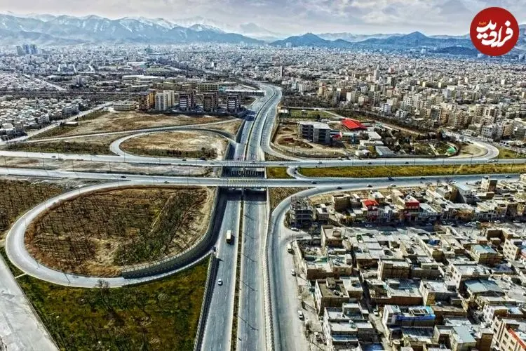 عکس| سفر به ایران قدیم؛ منظرۀ شهر «اراک» در دوران ناصرالدین شاه