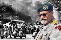 عکس؛ سفر در زمان؛ «ناخدا صمدی» در زمان جنگ و در خرمشهر؛ دهه 60