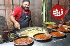 ببینید؛ غذای خیابانی در هند؛ پخت املت، رول تخم مرغ و تخم مرغ مغولی در بمبئی