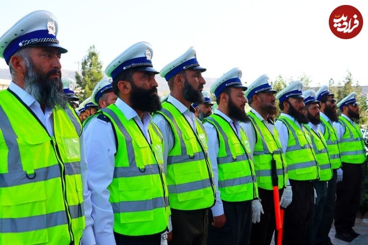 تصاویر؛ راه اندازی پلیس راهنمایی و رانندگی در هرات افغانستان توسط طالبان!