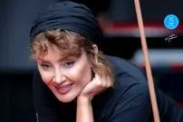 عکس| سفر زمان؛ چهرۀ «سولماز حصاری» 9 سال قبل در پشت‌صحنۀ «هست و نیست»
