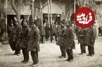 عکس| سفر به ایران قدیم؛ «سلام نظامی سربازان قاجاری»؛ 140 سال قبل