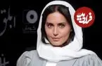 عکس| سفر زمان؛ «الناز شاکردوست» در اتاق گریم فیلم «مبارک»؛ 10 سال قبل