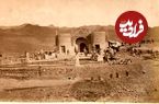 عکس؛ سفر به تاریخ؛ عکس دیده نشده از پروژۀ ساخت «چاپارخانۀ قم» در زمان ناصرالدین شاه