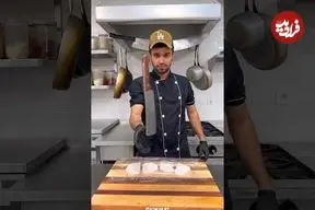 ببینید| غذای خیابانی در ایران؛ هنرنمایی دو آشپز ماهر در تهیه کباب فرانسوی