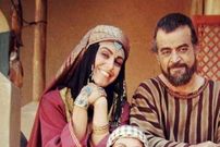 عکس؛ سفر زمان؛ «جاریه، زن عمر سعد» (مختارنامه) در کنار «علی انصاریان»؛ سال 1396