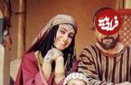 عکس؛ سفر زمان؛ «جاریه، زن عمر سعد» (مختارنامه) در کنار «علی انصاریان»؛ سال 1396