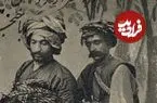 عکس| سفر زمان؛ «دوئل» دو مرد کرمانشاهی با خنجر در دوران قاجار