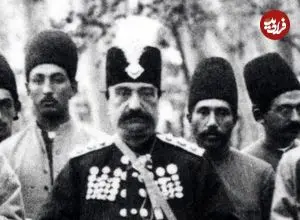 عکس| سفر زمان؛ ناصرالدین شاه و درباریانش در دوشان‌تپه