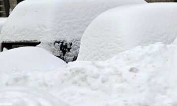 (عکس) بارش چهار متر برف در گردنه ژالانه