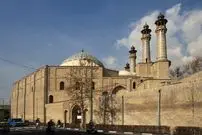 عکس| سفر به ایران قدیم؛ کارگران در حال ساخت «مسجد سپهسالار» در دوران ناصرالدین شاه