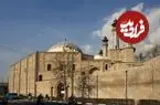 عکس| سفر به ایران قدیم؛ کارگران در حال ساخت «مسجد سپهسالار» در دوران ناصرالدین شاه