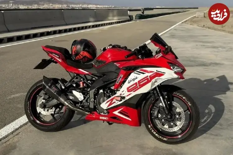 تصاویر| کاوازاکی ZX25-R ؛ یک نینجای چهار سیلندر