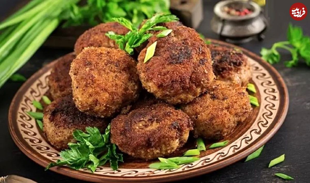 طرز تهیه کتلت گردو به روش اصیل شمالی