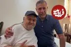 عکس| سفر زمان؛ ژست بامزه «اکبر عبدی» در فیلم «ای ایران»؛ سال 68