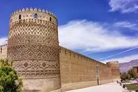 عکس؛ سفر در زمان؛ عکس قدیمی از ارگ کریمخان زند در شیراز سال ۱۳۱۶ خورشیدی